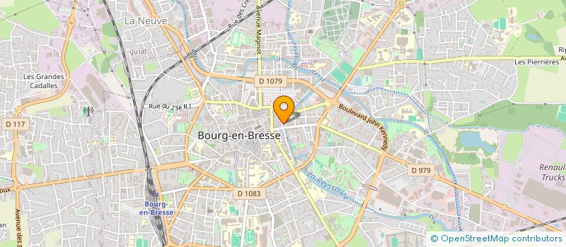localisation de l'entreprise MONSIEUR STEPHANE BLANCHON à BOURG-EN-BRESSE