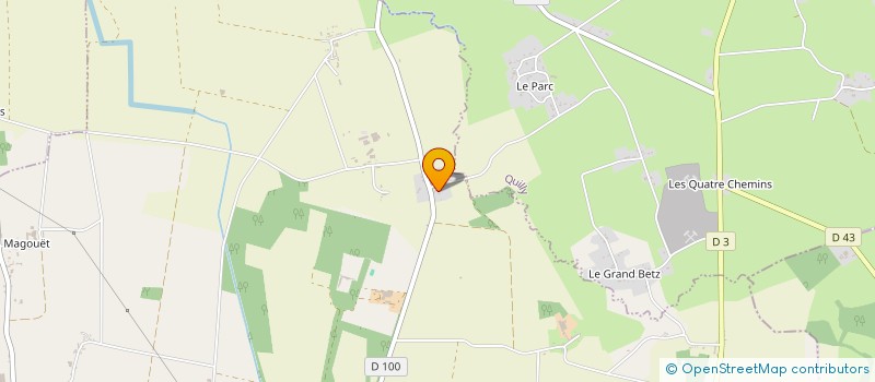 localisation de l'entreprise MONSIEUR STEPHANE BLANDIN  CAMPBON