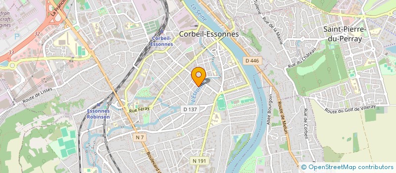 localisation de l'entreprise MONSIEUR STEPHANE BLOCH à CORBEIL ESSONNES
