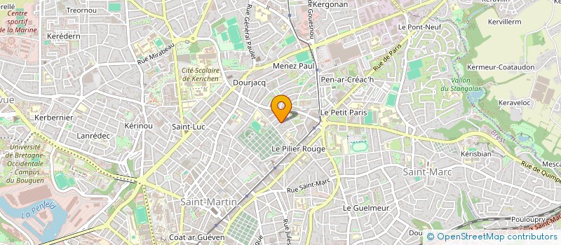 localisation de l'entreprise MONSIEUR STEPHANE BLONDEL à BREST