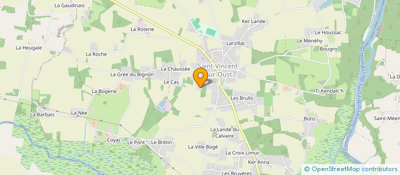 localisation de l'entreprise MONSIEUR STEPHANE BLOYET  SAINT-VINCENT-SUR-OUST