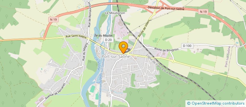 localisation de l'entreprise MONSIEUR STEPHANE BLUNTZER  PORT-SUR-SAONE