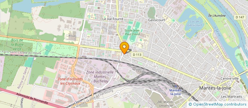 localisation de l'entreprise MONSIEUR STEPHANE BOCANDE  MANTES-LA-JOLIE