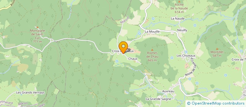 localisation de l'entreprise MONSIEUR STEPHANE BOCHET  MATOUR