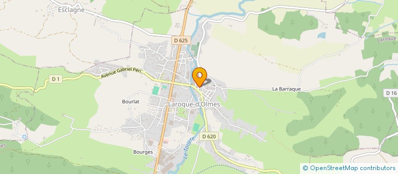 localisation de l'entreprise MONSIEUR STEPHANE BOIMOND à LAROQUE-D'OLMES