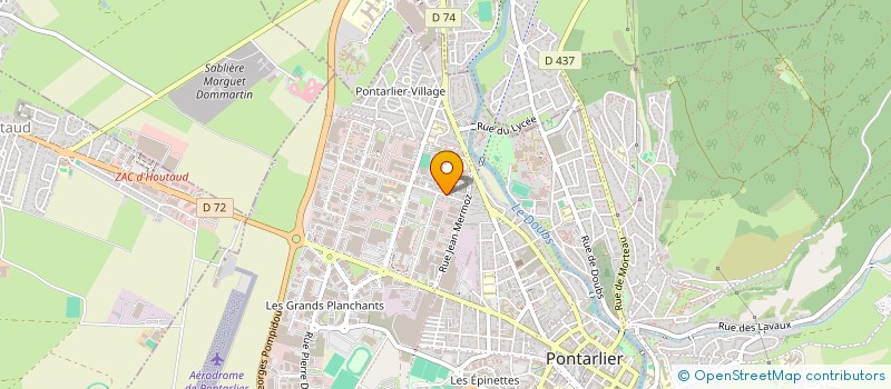 localisation de l'entreprise MONSIEUR STEPHANE BOITEL  VUILLECIN