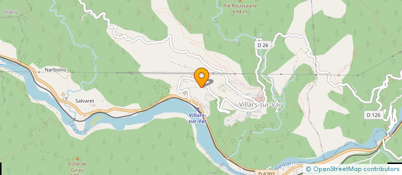 localisation de l'entreprise MONSIEUR STEPHANE BOLOGNA  VILLARS-SUR-VAR