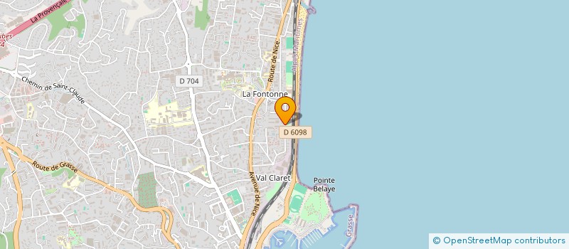 localisation de l'entreprise MONSIEUR STEPHANE BOLOGNINI  ANTIBES