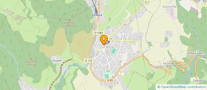 localisation de l'entreprise MONSIEUR STEPHANE BOLOMINI à LA MURE