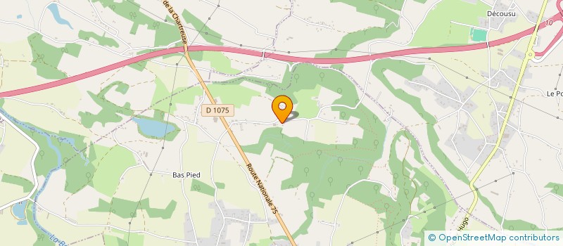 localisation de l'entreprise MONSIEUR STEPHANE BOLOZON  LES ABRETS-EN-DAUPHINE