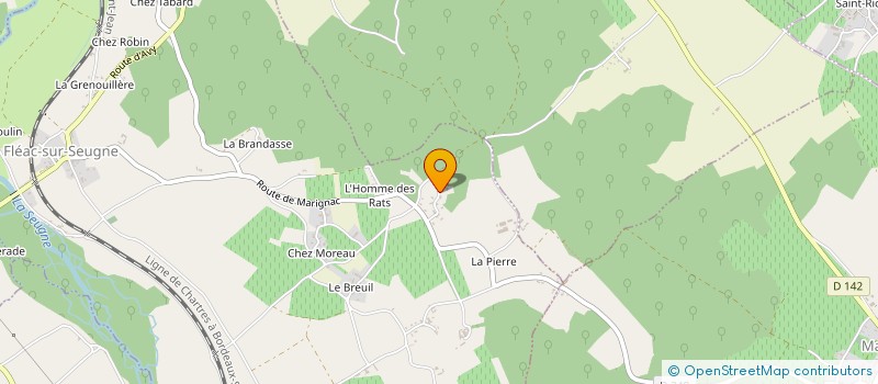 localisation de l'entreprise MONSIEUR STEPHANE BON à FLEAC-SUR-SEUGNE