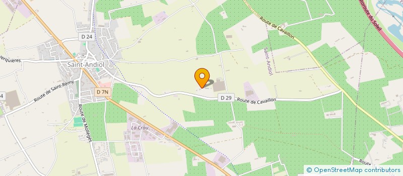 localisation de l'entreprise MONSIEUR STEPHANE BONAVITA  SAINT-ANDIOL