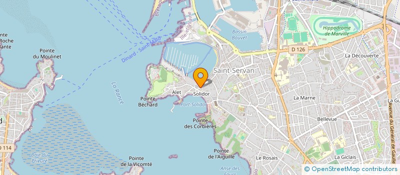 localisation de l'entreprise MONSIEUR STEPHANE BONHOMME à SAINT-MALO