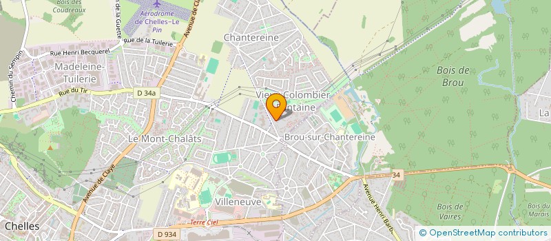 localisation de l'entreprise MONSIEUR STEPHANE BONNARD  CHELLES