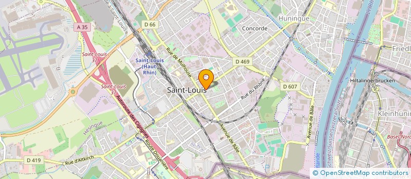 localisation de l'entreprise MONSIEUR STEPHANE BONNES à SAINT-LOUIS