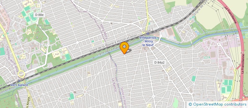 localisation de l'entreprise MONSIEUR STEPHANE BOQUEL  VILLEPARISIS