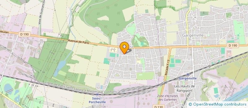 localisation de l'entreprise MONSIEUR STEPHANE BORDEAU  ISSOU