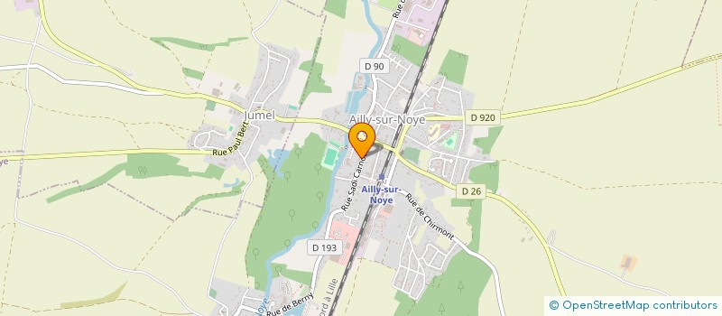 localisation de l'entreprise MONSIEUR STEPHANE BORDEUX  AILLY-SUR-NOYE