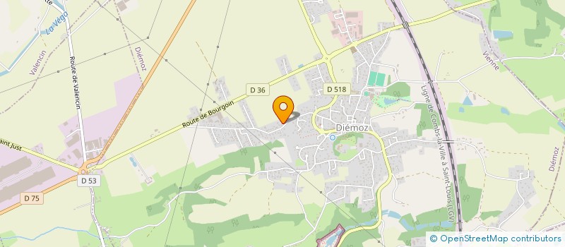 localisation de l'entreprise MONSIEUR STEPHANE BORISSOFF  DIEMOZ