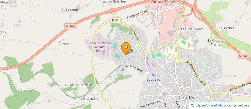 localisation de l'entreprise MONSIEUR STEPHANE BOSCHER à LOUDEAC