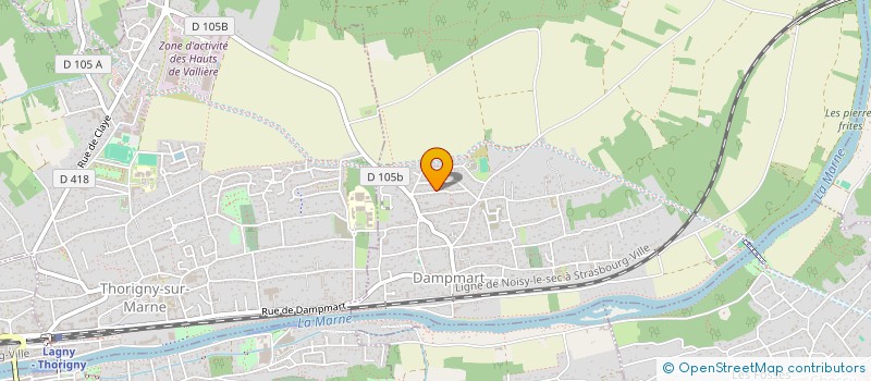 localisation de l'entreprise MONSIEUR STEPHANE BOSQUET  DAMPMART