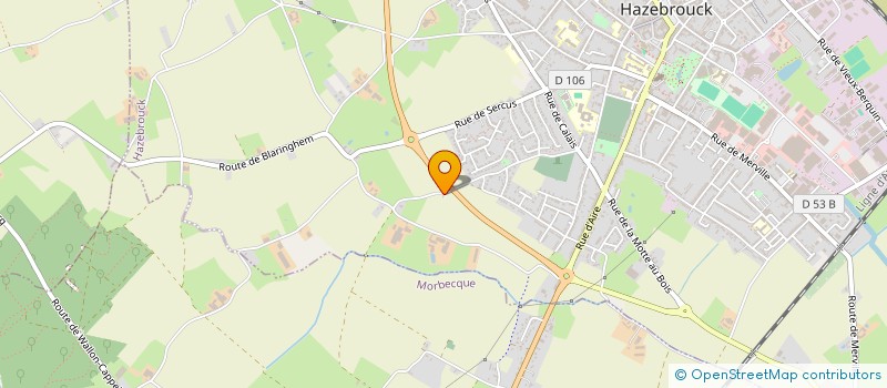 localisation de l'entreprise MONSIEUR STEPHANE BOSSART  SAINT-SYLVESTRE-CAPPEL