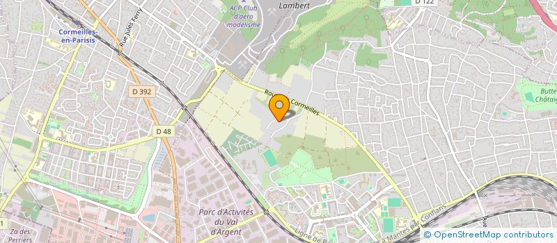 localisation de l'entreprise MONSIEUR STEPHANE BOSSERT  ERMONT