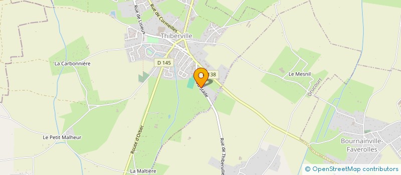 localisation de l'entreprise MONSIEUR STEPHANE BOSSEY  SAINT-GERMAIN-LA-CAMPAGNE