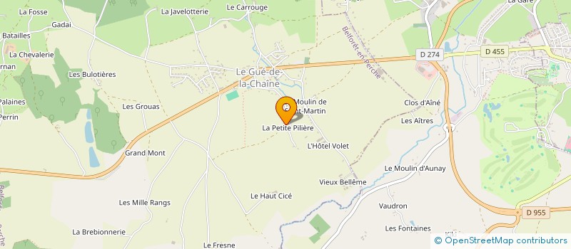 localisation de l'entreprise MONSIEUR STEPHANE BOTTI à BELFORET-EN-PERCHE