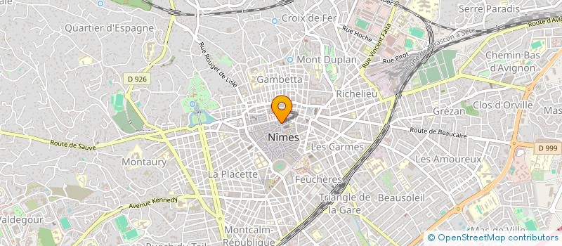 localisation de l'entreprise MONSIEUR STEPHANE BOUCARD à NIMES