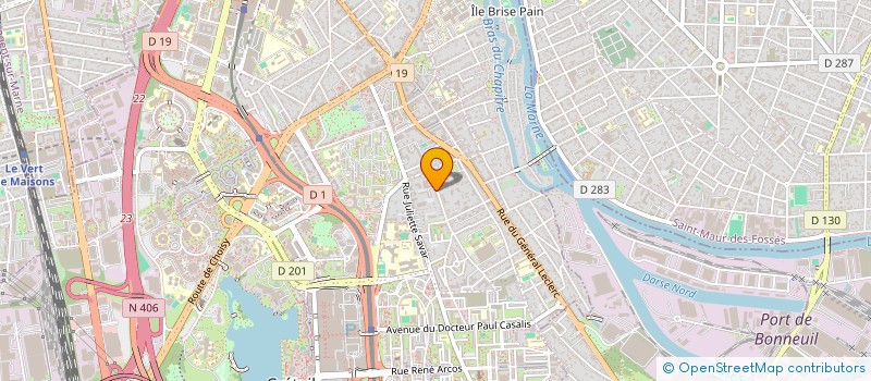 localisation de l'entreprise MONSIEUR STEPHANE BOUCHENTOUF  CRETEIL