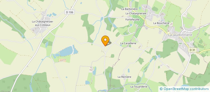 localisation de l'entreprise MONSIEUR STEPHANE BOUDEAU à CHANTONNAY
