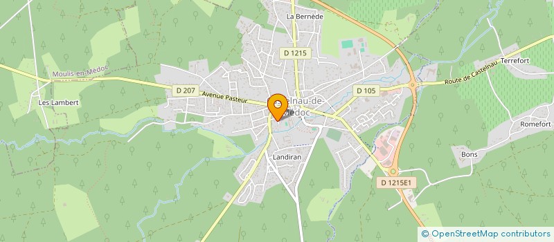 localisation de l'entreprise MONSIEUR STEPHANE BOUDEHEN à CASTELNAU-DE-MEDOC
