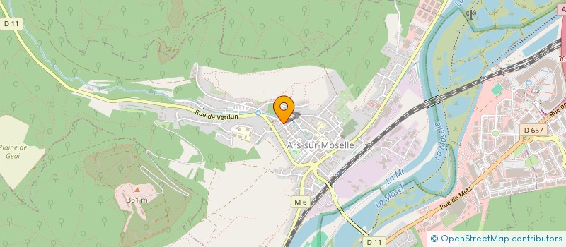 localisation de l'entreprise MONSIEUR STEPHANE BOUDOT  ARS-SUR-MOSELLE