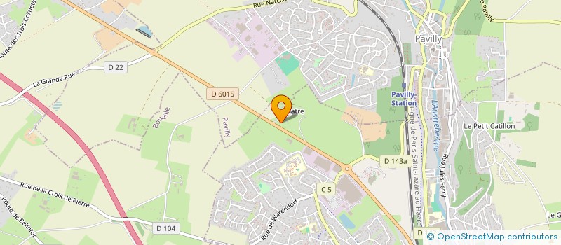 localisation de l'entreprise MONSIEUR STEPHANE BOUDOU  PISSY-POVILLE