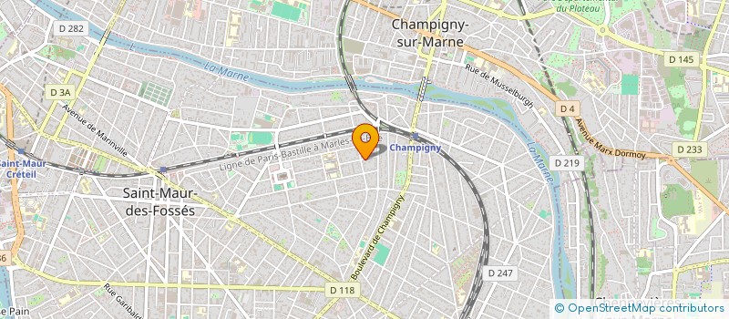 localisation de l'entreprise MONSIEUR STEPHANE BOUDOU à SAINT-MAUR-DES-FOSSES