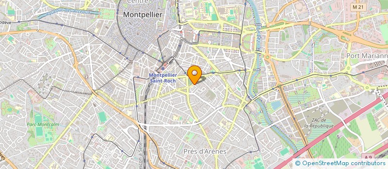 localisation de l'entreprise MONSIEUR STEPHANE BOUEY à MONTPELLIER