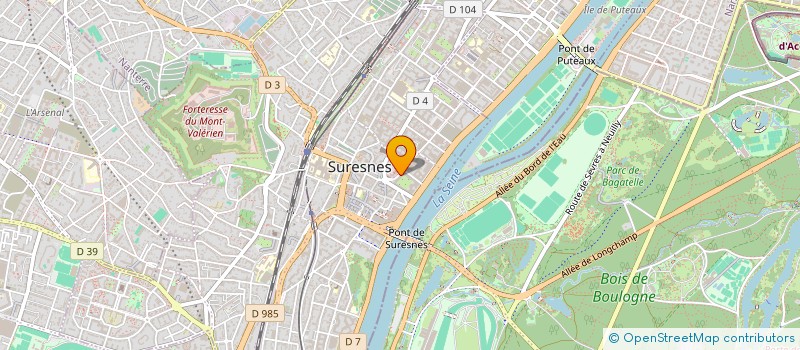 localisation de l'entreprise MONSIEUR STEPHANE BOUFFARD à SURESNES