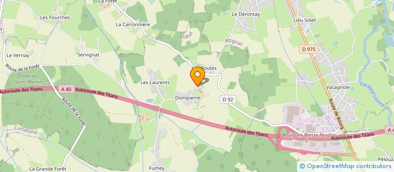 localisation de l'entreprise MONSIEUR STEPHANE BOUILLOUX à POLLIAT