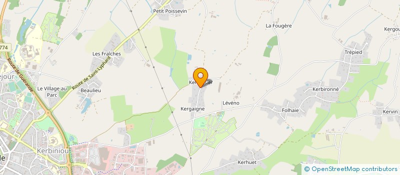 localisation de l'entreprise MONSIEUR STEPHANE BOULEAU à GUERANDE