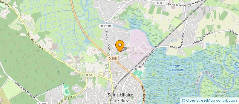 localisation de l'entreprise MONSIEUR STEPHANE BOULINEAU à SAINT-HILAIRE-DE-RIEZ