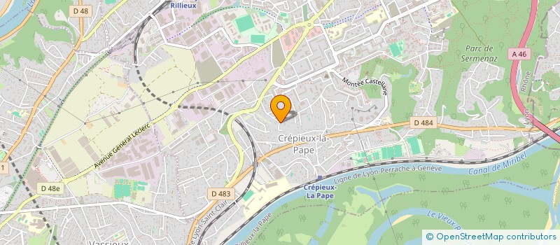 localisation de l'entreprise MONSIEUR STEPHANE BOURBON  LYON