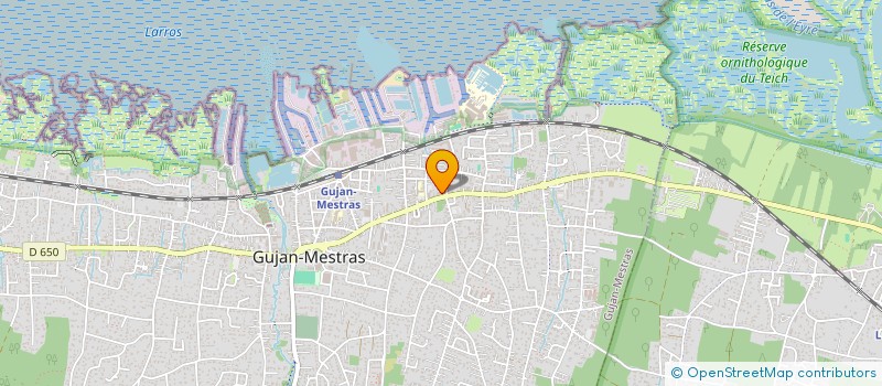 localisation de l'entreprise MONSIEUR STEPHANE BOURDJIL  GUJAN-MESTRAS