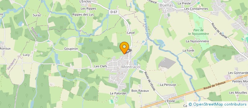 localisation de l'entreprise MONSIEUR STEPHANE BOURDON  ISSY-L'EVEQUE