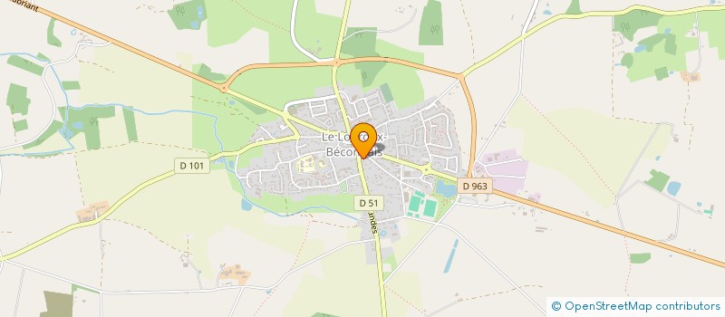 localisation de l'entreprise MONSIEUR STEPHANE BOURDON  VAL D'ERDRE-AUXENCE