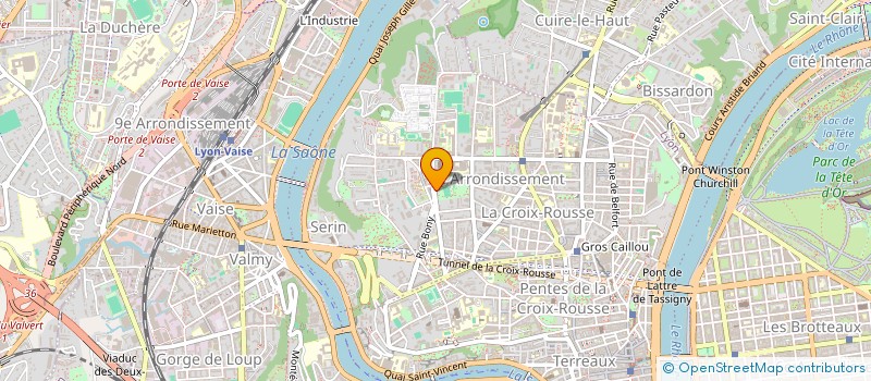 localisation de l'entreprise MONSIEUR STEPHANE BOURGEAUD-LIGNOT  LYON