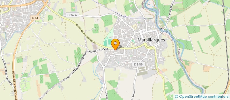 localisation de l'entreprise MONSIEUR STEPHANE BOURGEOIS  MARSILLARGUES