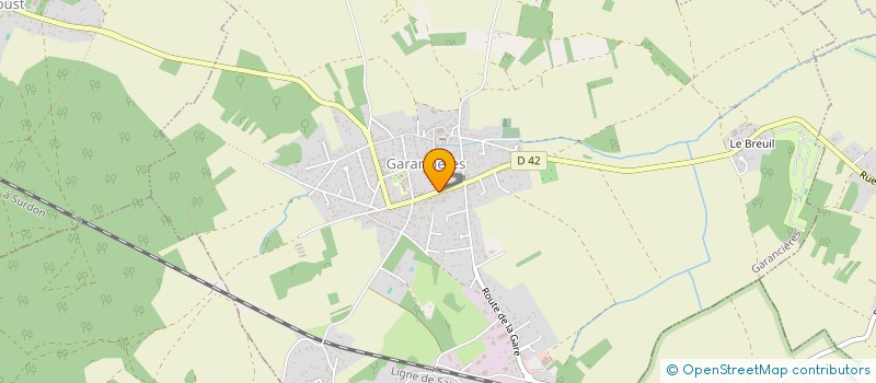 localisation de l'entreprise MONSIEUR STEPHANE BOURGEON  TERSANNE