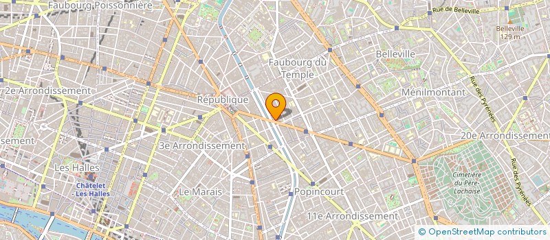 localisation de l'entreprise MONSIEUR STEPHANE BOURGEON  PARIS
