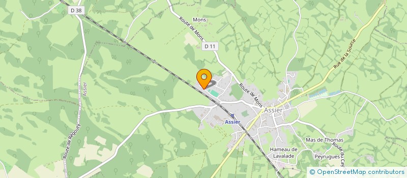 localisation de l'entreprise MONSIEUR STEPHANE BOURRE  DURBANS